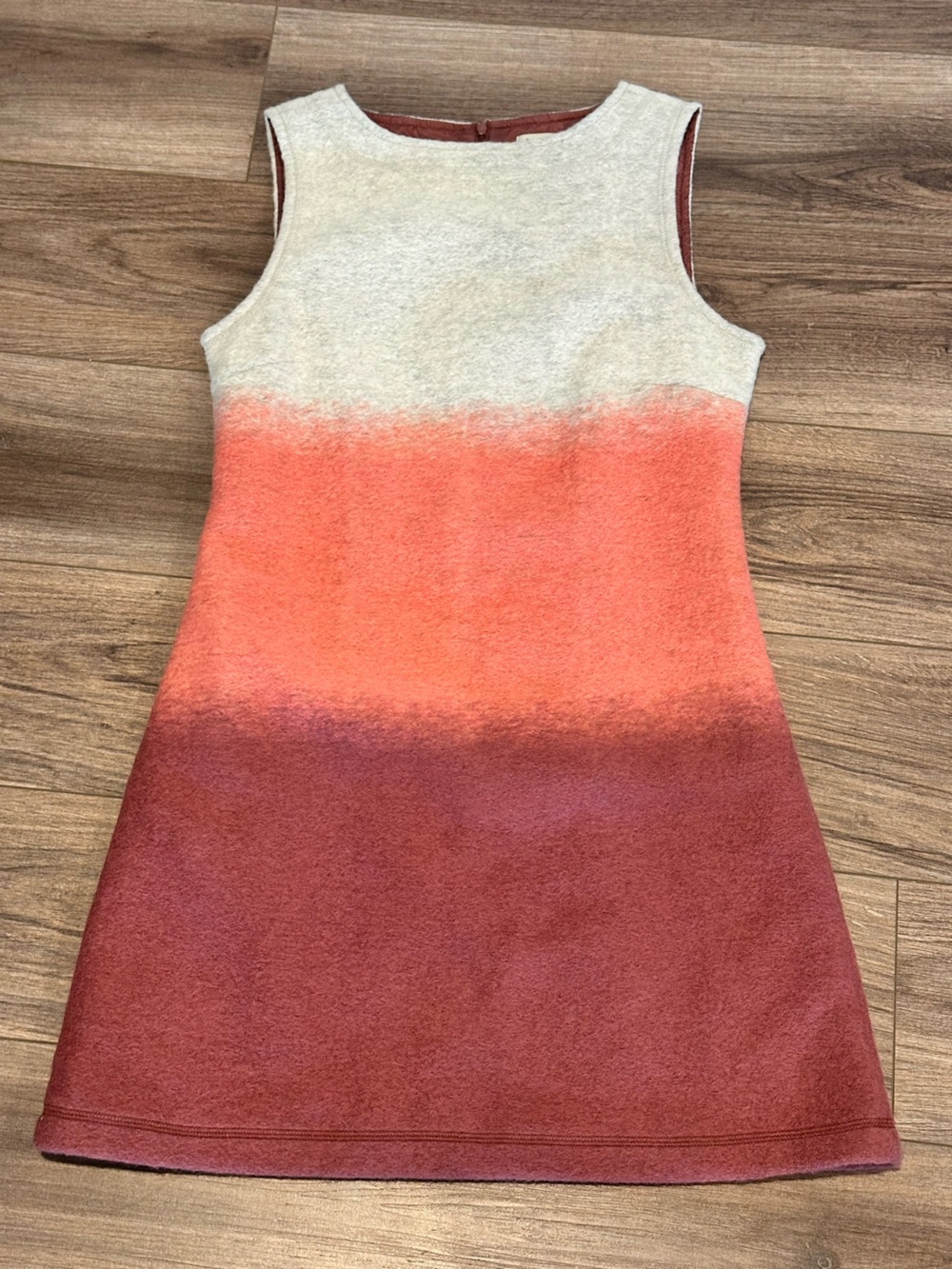 Anthropologie Hoss Intropia Sienna Wool Ombré Dress in Groovy Layer Size Large - Picture 2 of 8